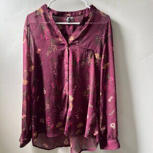 Maroon Blouse